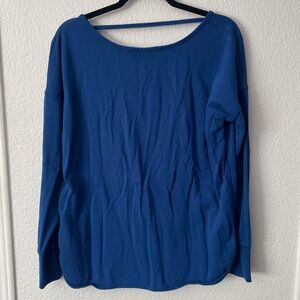 Sweaty Betty Royal Blue Long Sleeve Top